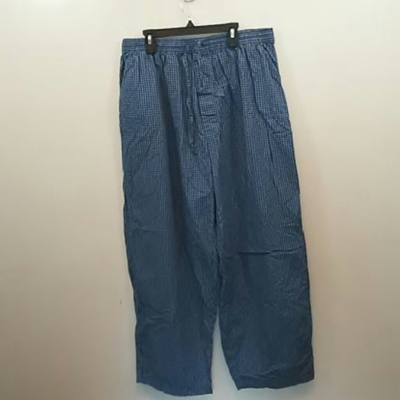 Nautica Cotton Gingham Check Sleepwear XL Pajama Set (Sleep Shirt & Pants) - Picture 4 of 9